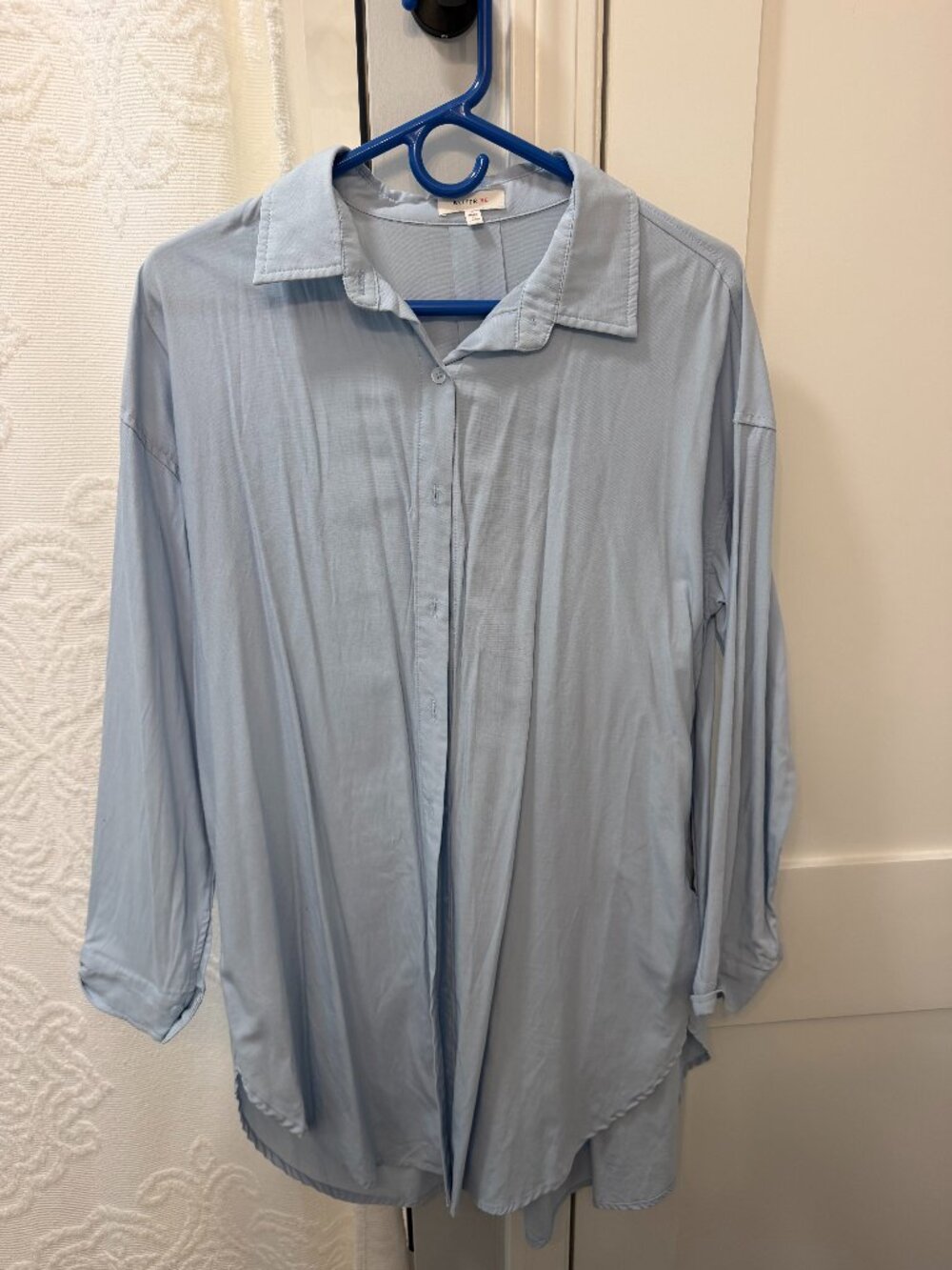 Button up shirt dress